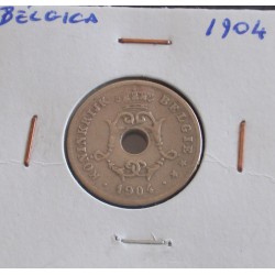 Bélgica ( Belgie ) - 10 Centimes - 1904