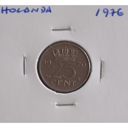 Holanda - 25 Cent - 1976