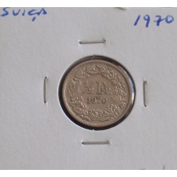 Suiça - 1/2 Franc - 1970