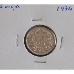 Suiça - 1/2 Franc - 1974