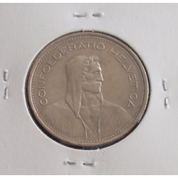 Suiça - 5 Francs - 1968
