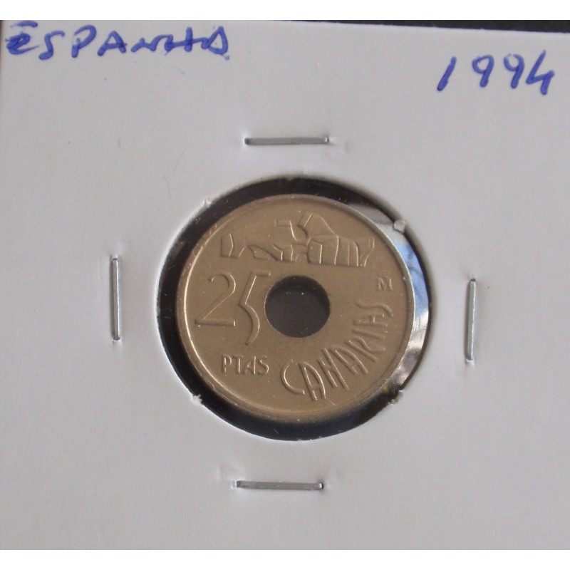 Espanha - 25 Pesetas - 1994 - Canárias