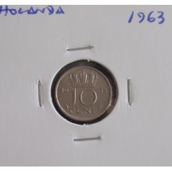 Holanda - 10 Cents - 1963