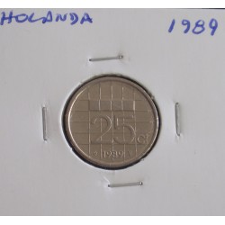 Holanda - 25 Cent - 1989