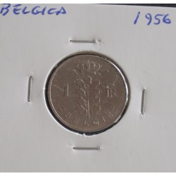 Bélgica ( Belgie ) - 1 Franc - 1956