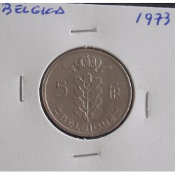 Bélgica ( Belgique ) - 5 Francs - 1973