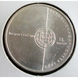 Portugal - 8 Euro - 2003 - Futebol É Desportivismo