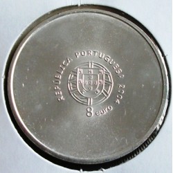Portugal - 8 Euro - 2004 - O Golo - Prata