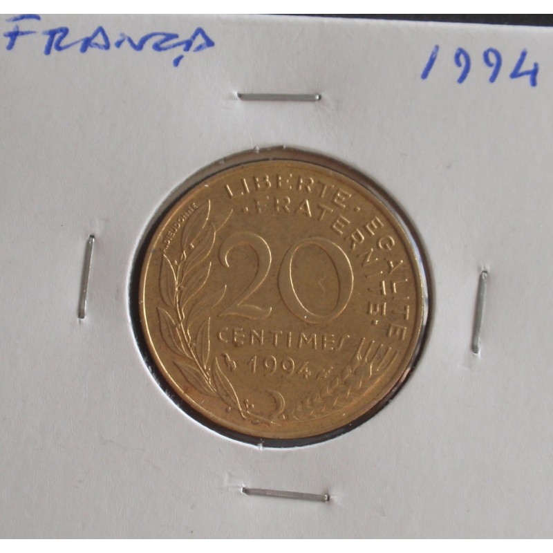França - 20 Centimes - 1994