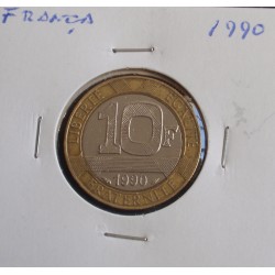França - 10 Francs - 1990