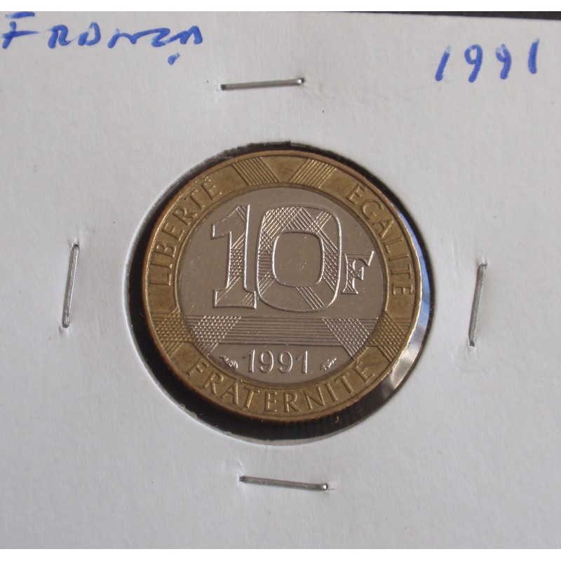 França - 10 Francs - 1991