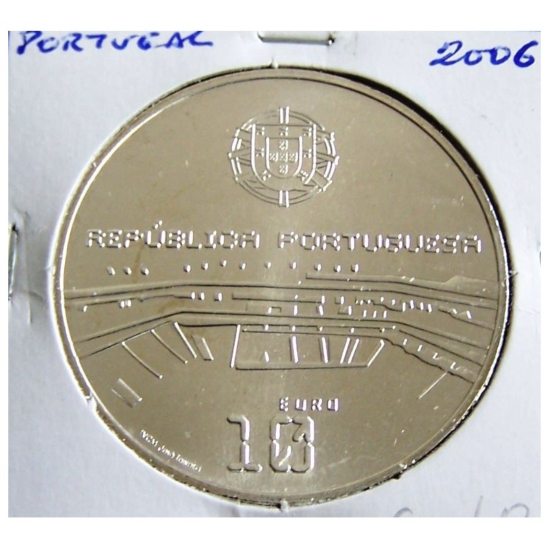 Portugal - 10 Euro - 2006 - Campeonato Do Mundo De Futebol Alemanha 2006 - Prata