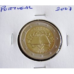 Portugal - 2 Euro - 2007 - 50 Anos Do Tratado De Roma