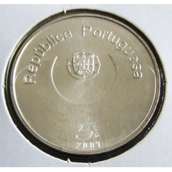 Portugal - 5 Euro - 2007 - Ano Europeu Da Igualdade De Oportunidades Para Todos - Prata