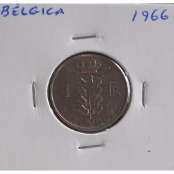 Bélgica ( Belgique ) - 1 Franc - 1966