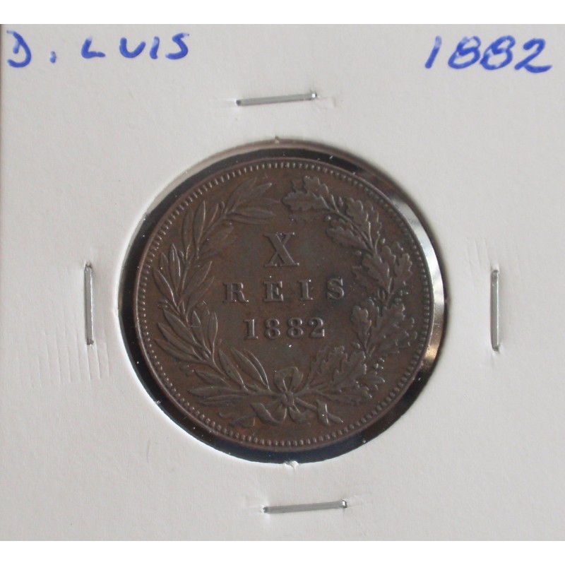 D. Luis - X Réis - 1882