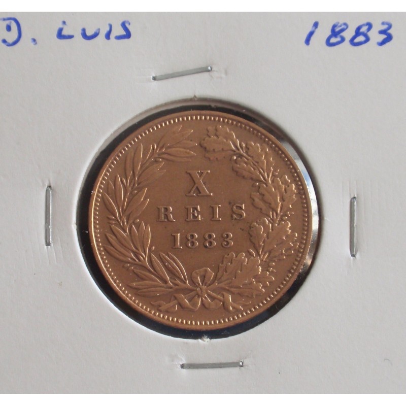 D. Luis - X Réis - 1883