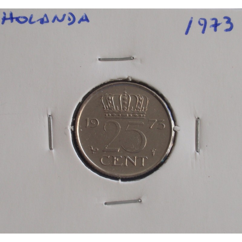 Holanda -25 Cents - 1973