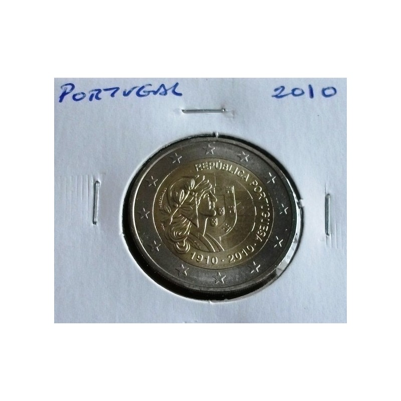 Portugal - 2 Euro - 2010 - Centenário Da República