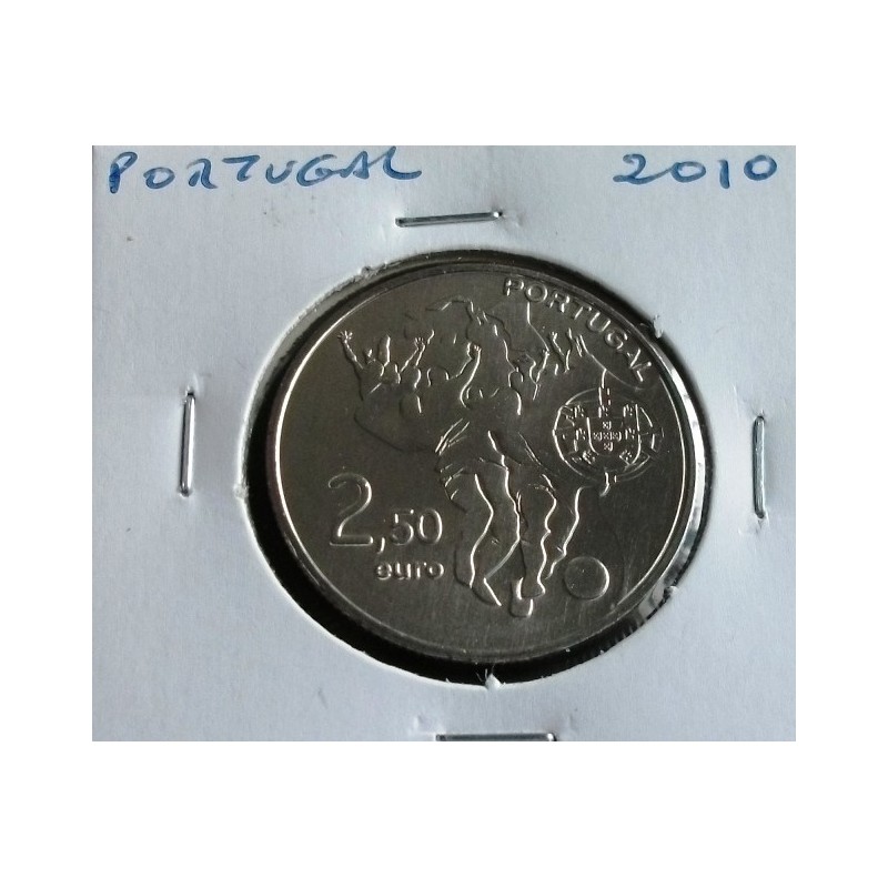 Portugal - 2,50 Euro - 2010 - Mundial De Futebol - África Do Sul