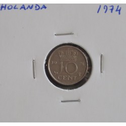 Holanda - 10 Cents - 1974