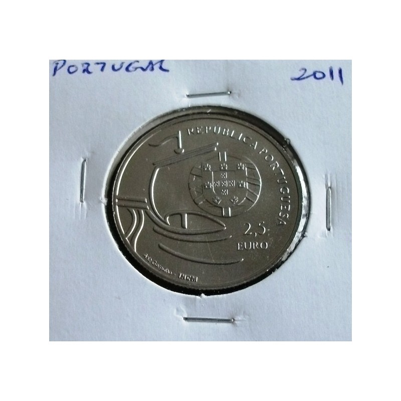 Portugal - 2,50 Euro - 2011 - 100º Anivº Da Universidade De Lisboa