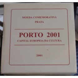 Portugal - 2001 - Porto Capital Eu. Cultura - Proof / Prata