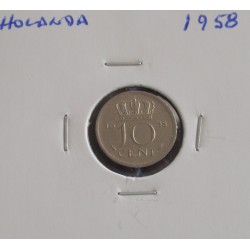 Holanda - 10 Cents - 1958