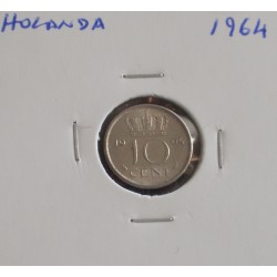 Holanda - 10 Cents - 1964