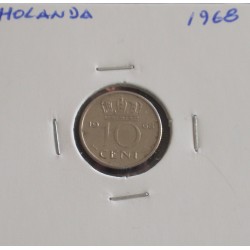 Holanda - 10 Cents - 1968