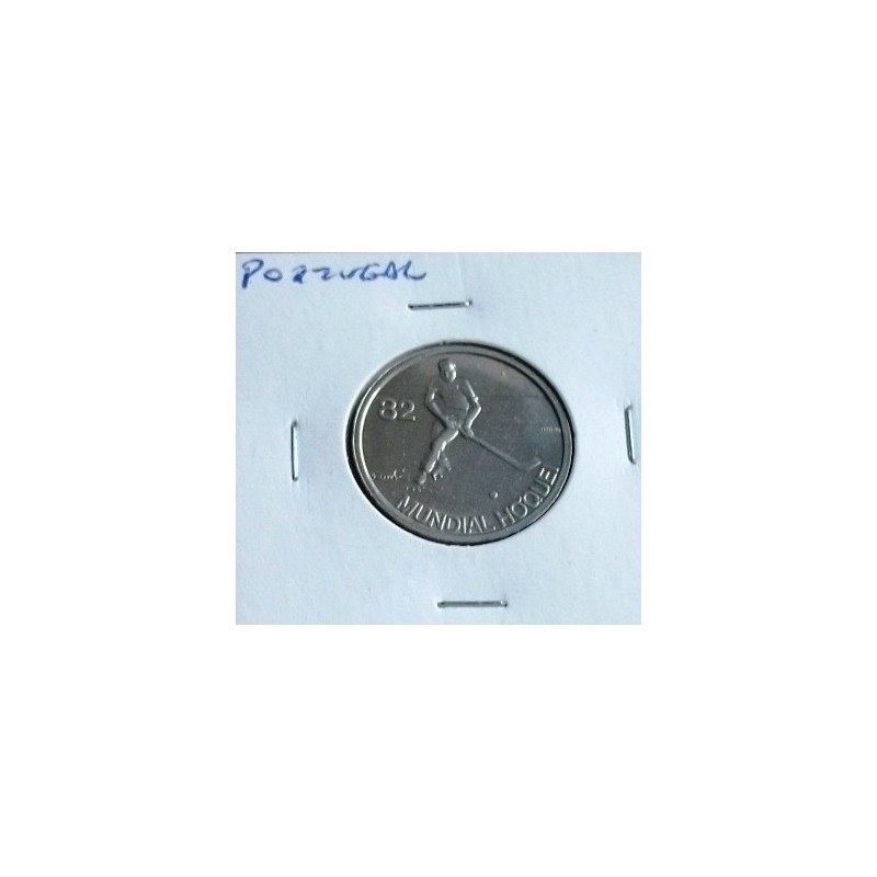 Portugal - 15 Escudos - N/D (1983) - Mundial Hóquei 82