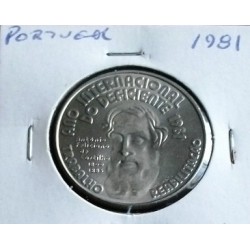 Portugal - 25 Escudos - 1981 - Ano Inter. Do Deficiente