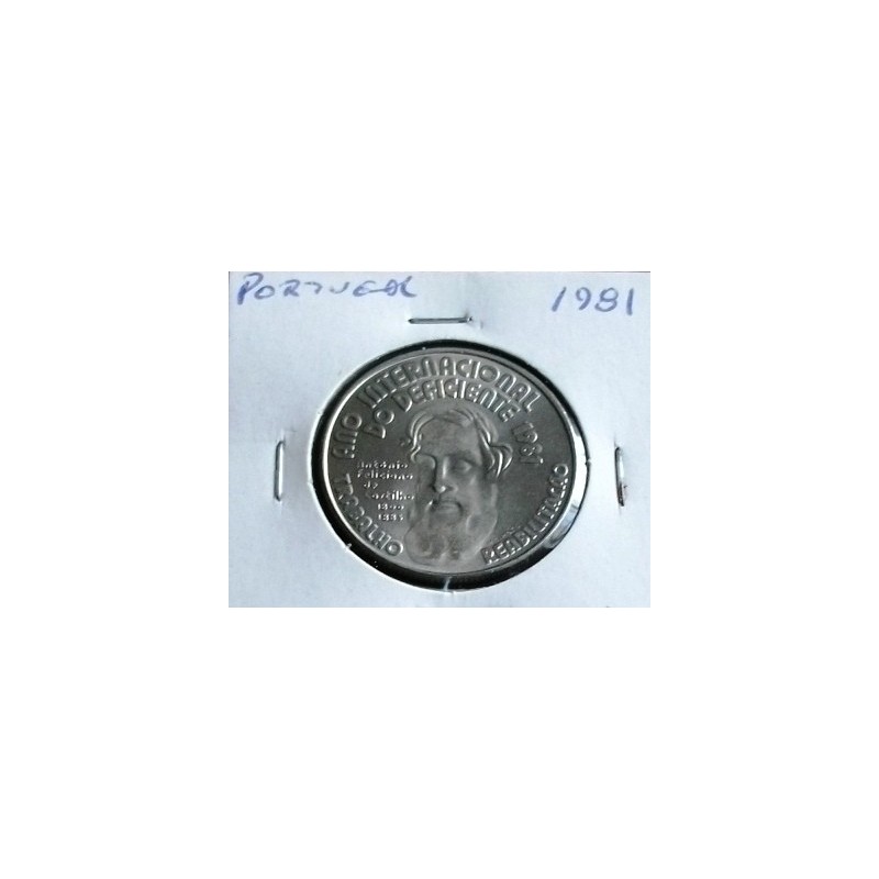 Portugal - 25 Escudos - 1981 - Ano Inter. Do Deficiente