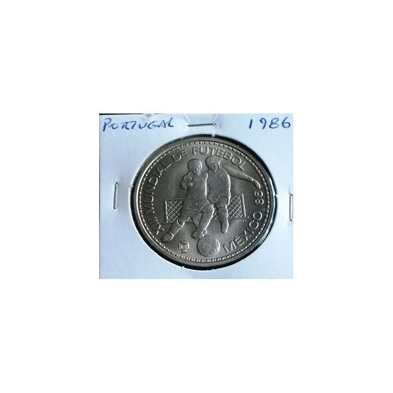 Portugal - 100 Escudos - 1986 - Futebol - México 86