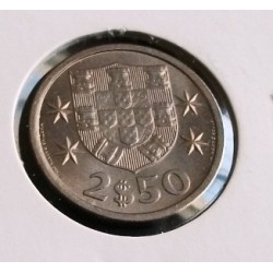 Portugal - 2,50 Escudos - 1964 - Sob
