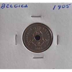 Bélgica ( Belgie ) - 5 Centimes - 1905