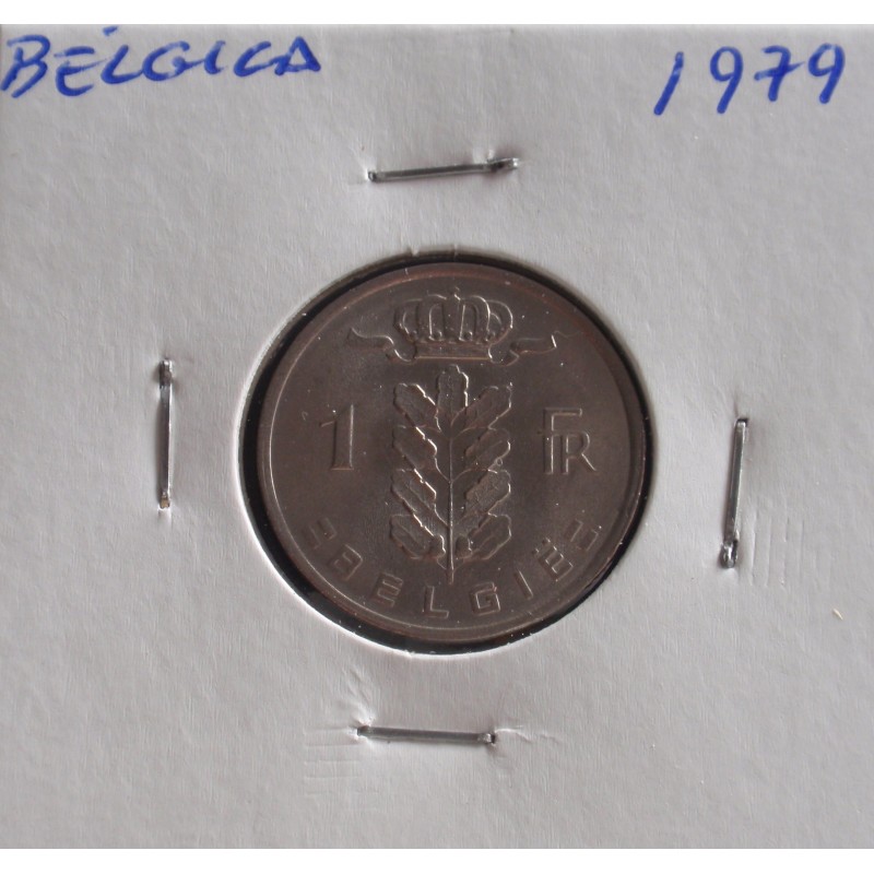 Bélgica ( Belgie ) - 1 Franc - 1979