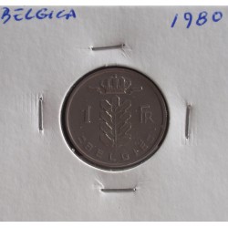 Bélgica ( Belgie ) - 1 Franc - 1980