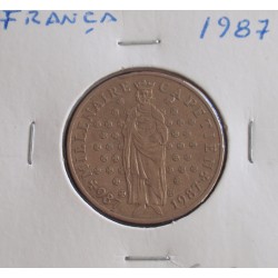 França - 10 Francs - 1987 - Millenaire Capetien