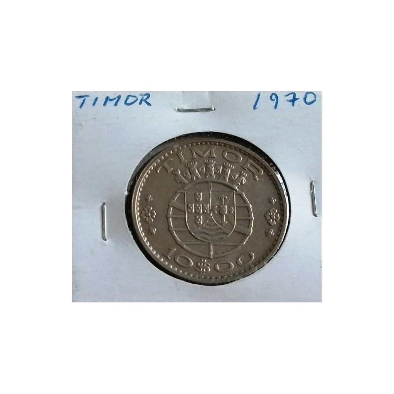 Timor - 10 Escudos - 1970 - SOB