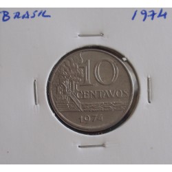 Brasil -10 Centavos - 1974