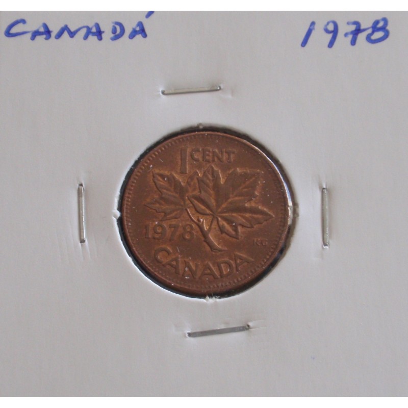 Canadá - 1 Cent - 1978