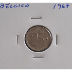 Bélgica ( Belgie ) - 25 Centimes - 1967
