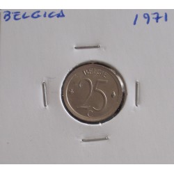 Bélgica ( Belgie ) - 25 Centimes - 1971