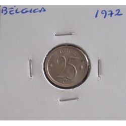 Bélgica ( Belgie ) - 25 Centimes - 1972