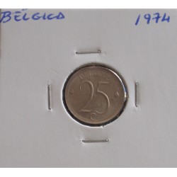 Bélgica ( Belgique ) - 25 Centimes - 1974