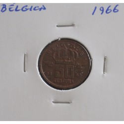 Bélgica ( Belgique ) - 50 Centimes - 1966