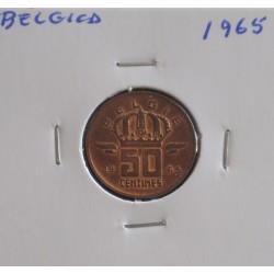 Bélgica ( Belgie ) - 50 Centimes - 1965