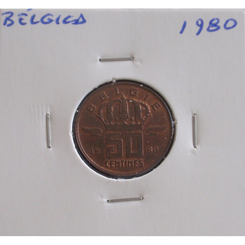 Bélgica ( Belgie ) - 50 Centimes - 1980