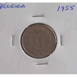 Bélgica ( Belgie ) - 1 Franc - 1955